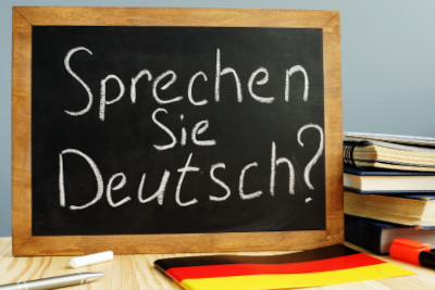Deutsch sprechen im ZiM Poing - Tafel